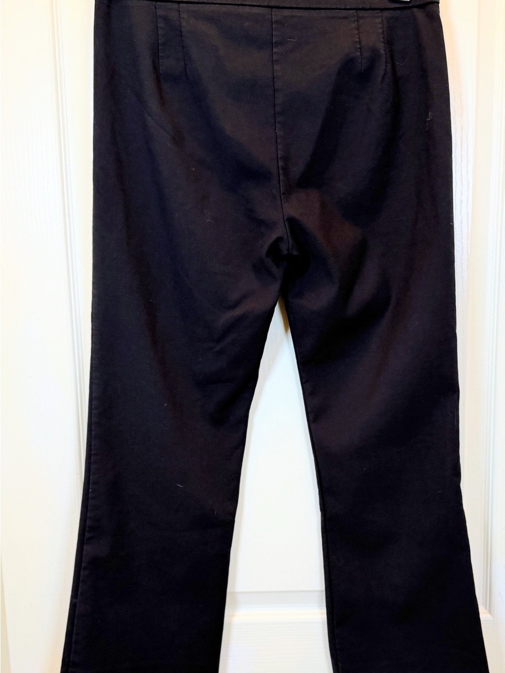 Zara Cropped Black Flare Pants. Size XL - Picture 3 of 3